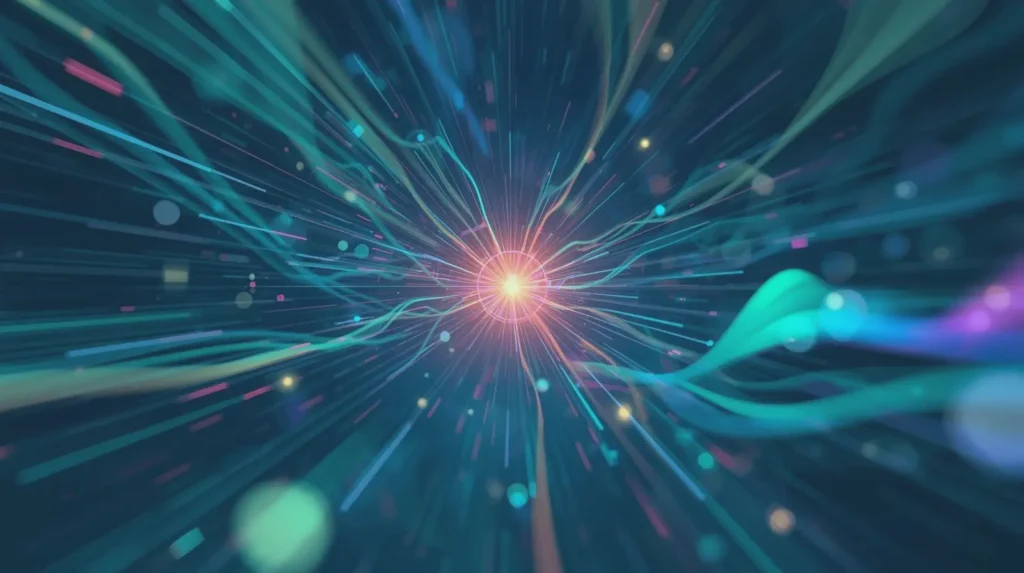 The core of an electric field.